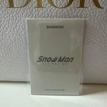 Snow Man 1st POP UP 방콕 와타나베 쇼타