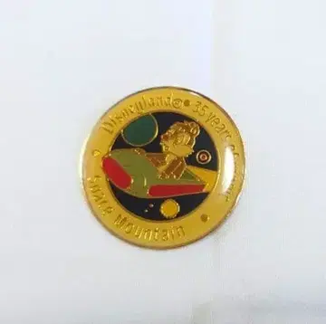 디즈니 35주년 스페이스 마운틴 핀 배지 데일 핀 배지 2