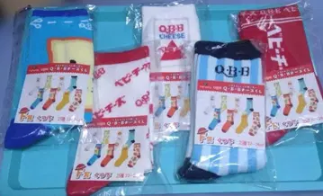 QBB 치즈 복권 F상 양말 사이즈 22~24cm 5켤레 세트
