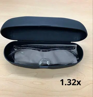 미사용 새상품 하즈키 루페 라지 1.32x 블랙 그레이