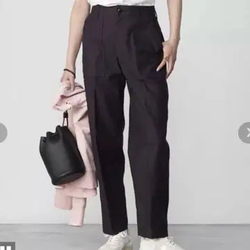 새상품급 신존 shinzone 베이커 팬츠 38 네이비