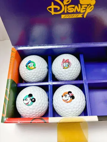 디즈니 골프공 4개 세트