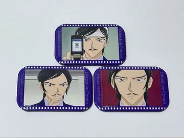 명탐정 코난 모로후시 타카아키 스퀘어 캔뱃지