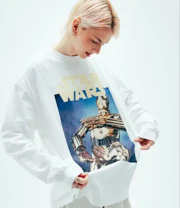 새상품 [ 스타 워즈 ] C3-PO / WDS 롱 슬리브 T셔츠