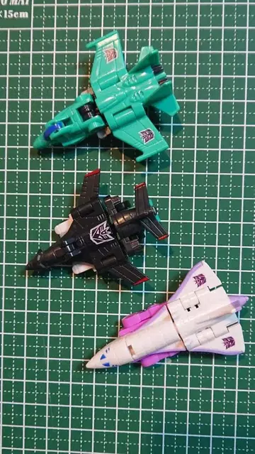 트랜스포머 디셉티콘 미니 피규어 3개 세트