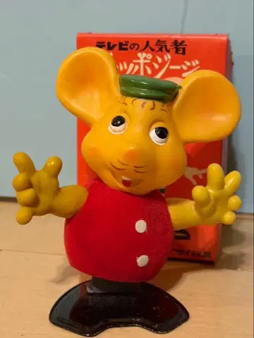 토포 조 조 피규어 오리지널 박스 포함 일본제 태엽 소프트 비닐