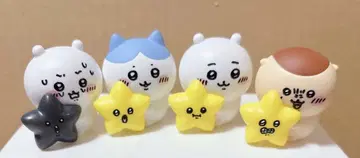 치이카와 별과 함께 라이트 4개 세트 하치와레 밤만쥬 레어