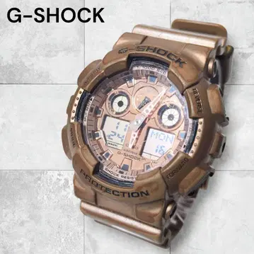 [ G-SHOCK 지샥 ] GA-100GD 크레이지 골드