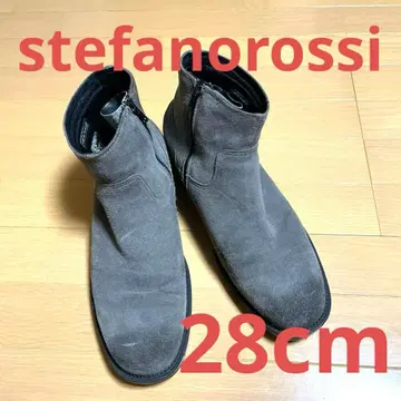 새상품급 stefanorossi 스노우 부츠 28cm 그레이 숏부츠