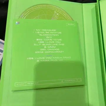 MY TREASURE CD 앨범