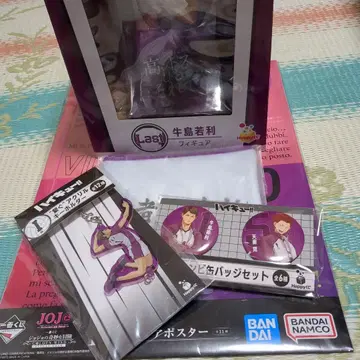 우시지마 와카토시 피규어 배지 세트 포함