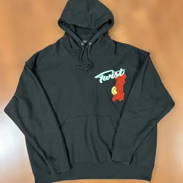 RE730 후드티 와펜 블랙