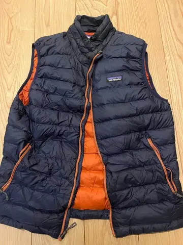 patagonia 다운 베스트 M 네이비 다운 스웨터