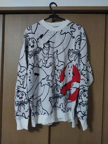 고스트버스터즈 워셔블 자카드 니트