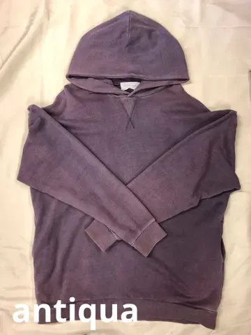 퍼플 M 사이즈 후드티
