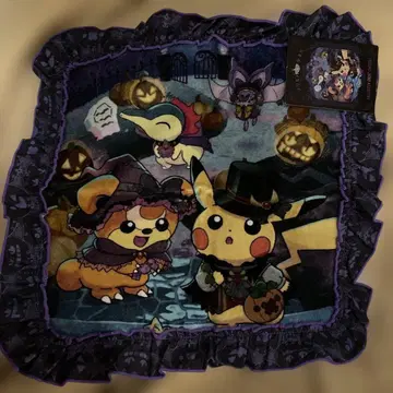 포켓몬 프릴 핸드 타월 Halloween Ghost Chateau