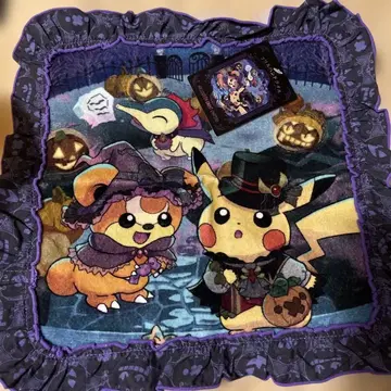 포켓몬 프릴 핸드 타월 Halloween Ghost Chateau