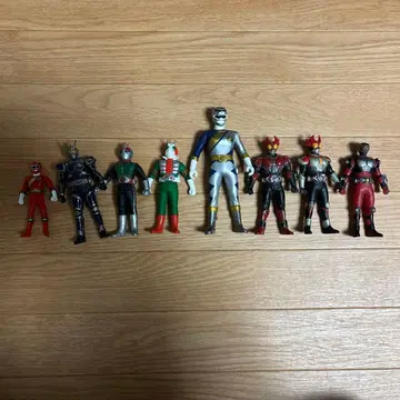 슈퍼전대 히어로 피규어 8체 세트