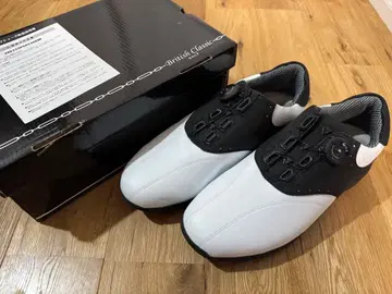 미사용 골프화 다이얼식 스파이크 27.5cm 브리티시 클래식