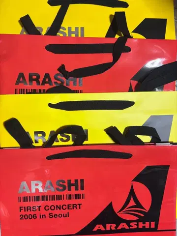 아라시 투어 백 세트 2006 ARASHI AROUND ASIA