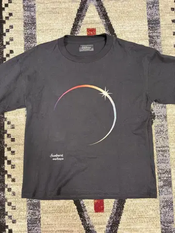 Suchmos Sunburst Tour Tee M FADE BLACK