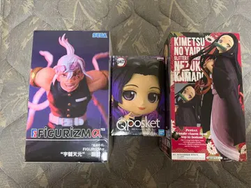 귀멸의 칼날 피규어 세트 우즈이 텐겐 네즈코 코쵸우 시노부