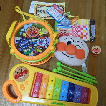 호빵맨 악기 세트 잡화들