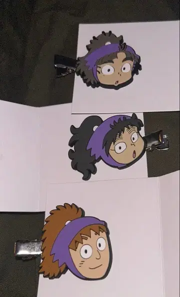 앞머리 클립 쿠쿠치 헤이스케 하치야 사부로 타케야 하치자에몬