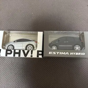 프리우스 PHV & 에스티마 하이브리드 미니카 세트