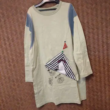 알베로베로 긴팔 티셔츠 튜닉 기장