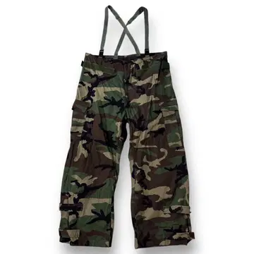 90s US ARMY 미군 실물 케미컬 프로텍티브 팬츠 L 카모플라주