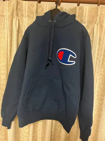 Champion 네이비 후드티