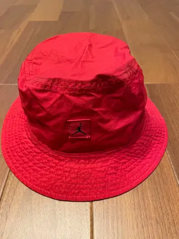 조던 버킷햇 점프맨 로고 빨간색 사이즈 60 (XL)