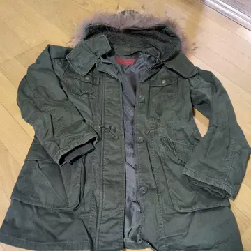 natural couture 모즈 코트 올리브색