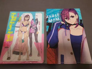 단단단 옷 갈아입기 클리어 스탠드 아야세 모모 미니 클리어 파일