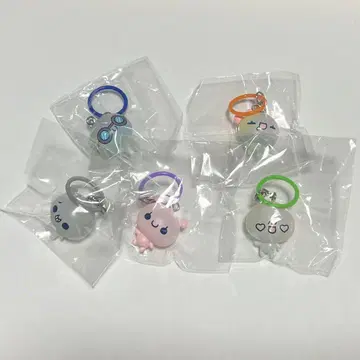 푹푹 아와와짱 메지루시 액세서리 5세트