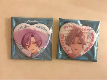 니지산지 junebride 쿠츠하 사카키네스 하트 캔뱃지