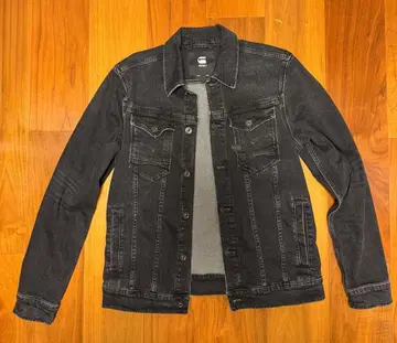 지스타 로우 블랙 데님 자켓 S
