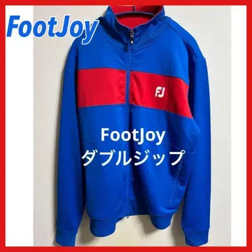 [ 컨디션 최상 ] 풋조이 FootJoy 저리 소재 지퍼 블루종 L