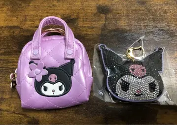 쿠로미 미니 파우치 미니어처 퀼트 산리오 키링