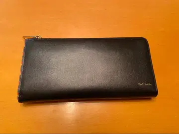 폴스미스 브라이트 스트라이프 트리밍 L자 지퍼 장지갑 블랙 계열 남성용