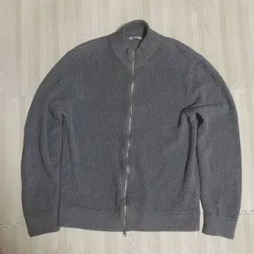 ZARA 드라이버즈 니트 그레이