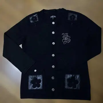 발렌자 스포츠 자수 비쥬 가디건 40