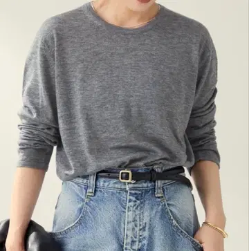 Plage CU WO Fine Knit New 풀오버