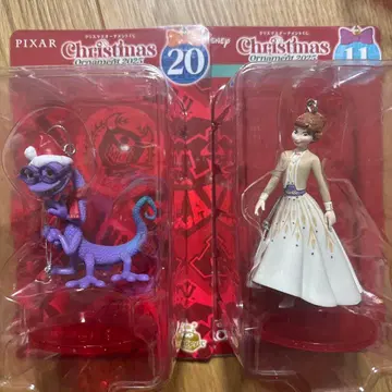 디즈니 크리스마스 오너먼트 복권 2025 안나 & 랜디 2개 세트