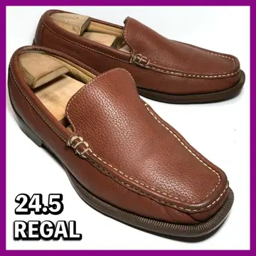 리갈 브라운 슬립온 24.5cm 남성용 가죽 신발