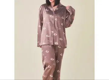 젤라피케 PARIYA 브라운 케이크 새틴 체리 팬츠 초코 브라운