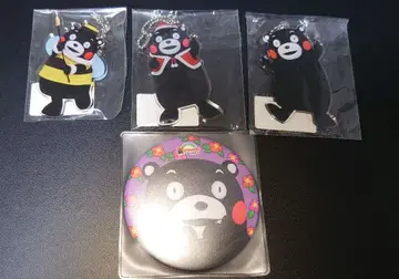 쿠마몬 아크릴 키링 3개 손거울 세트