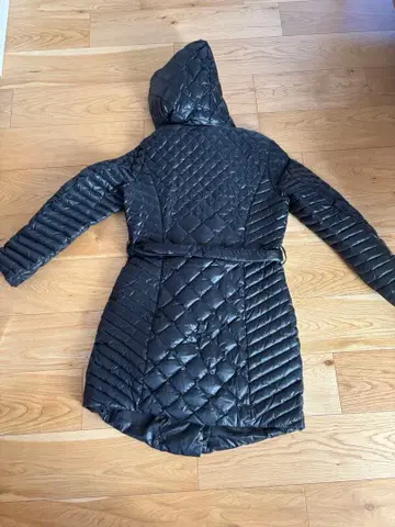 다운 코트 다크 네이비