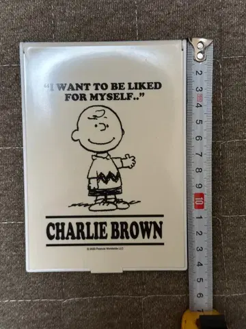 찰리 브라운 접이식 거울